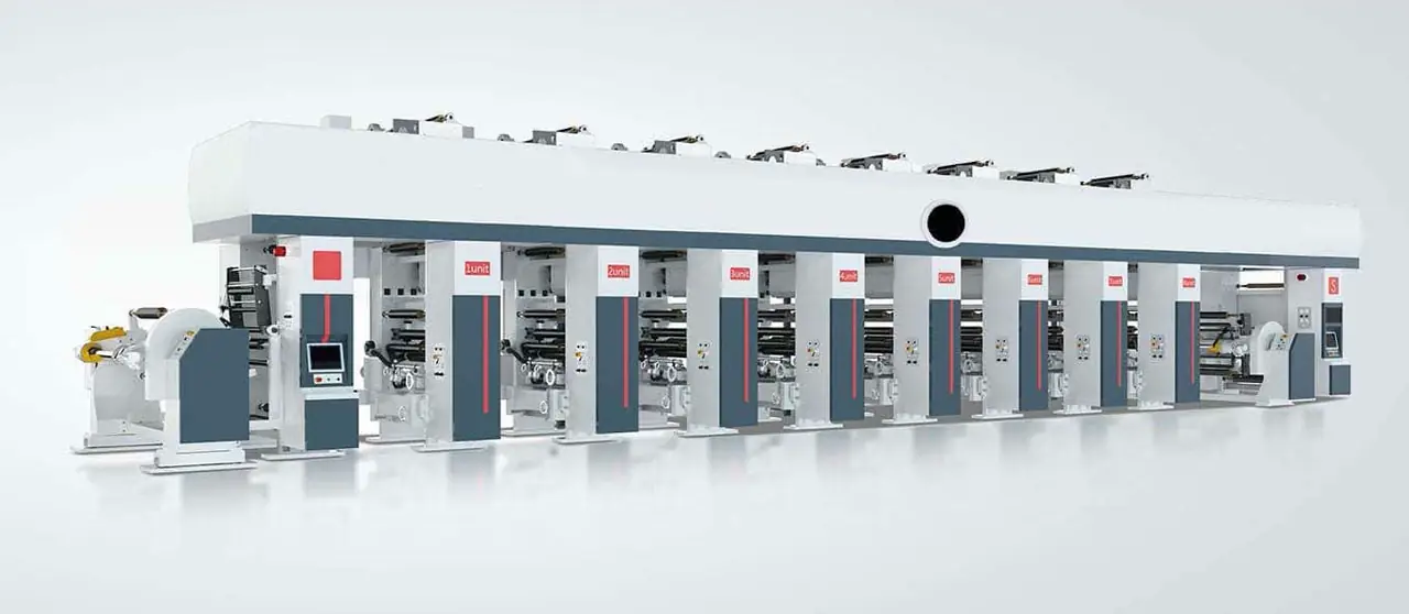 08 Color Rotogravure Printing Machine